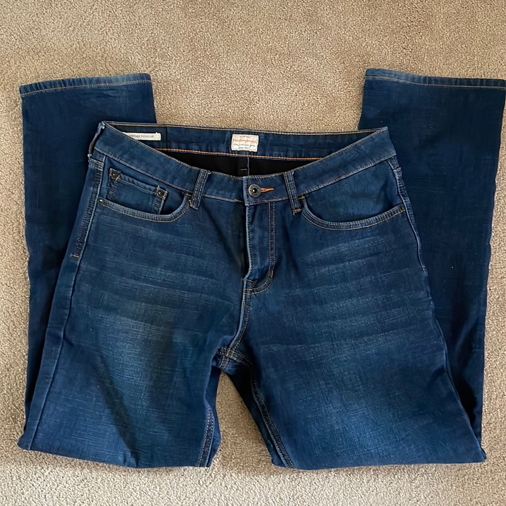 Weatherproof Vintage mens fleece lined jeans